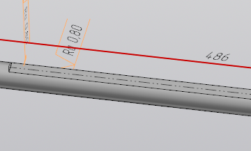 3D модель Вал для насоса KSB Movitec VF65-4