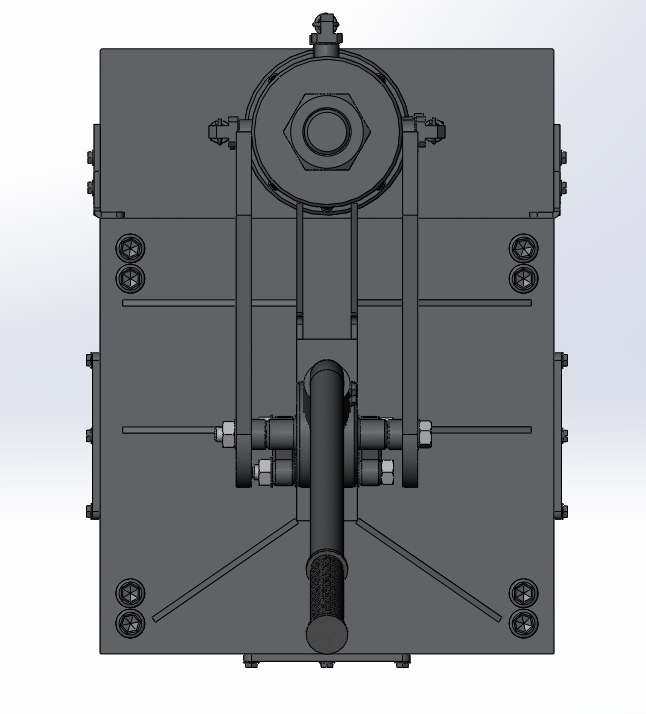 3D модель Пресс рычажный одноколонный ручной