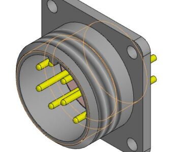3D модель Вилка 2РМДТ30Б24Ш5В1В