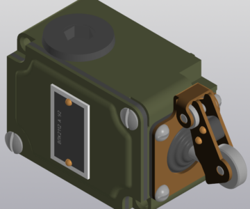 3D модель Выключатель концевой ВПК-2112А-У2 ТУ 27.33.11-005-64638964-2025