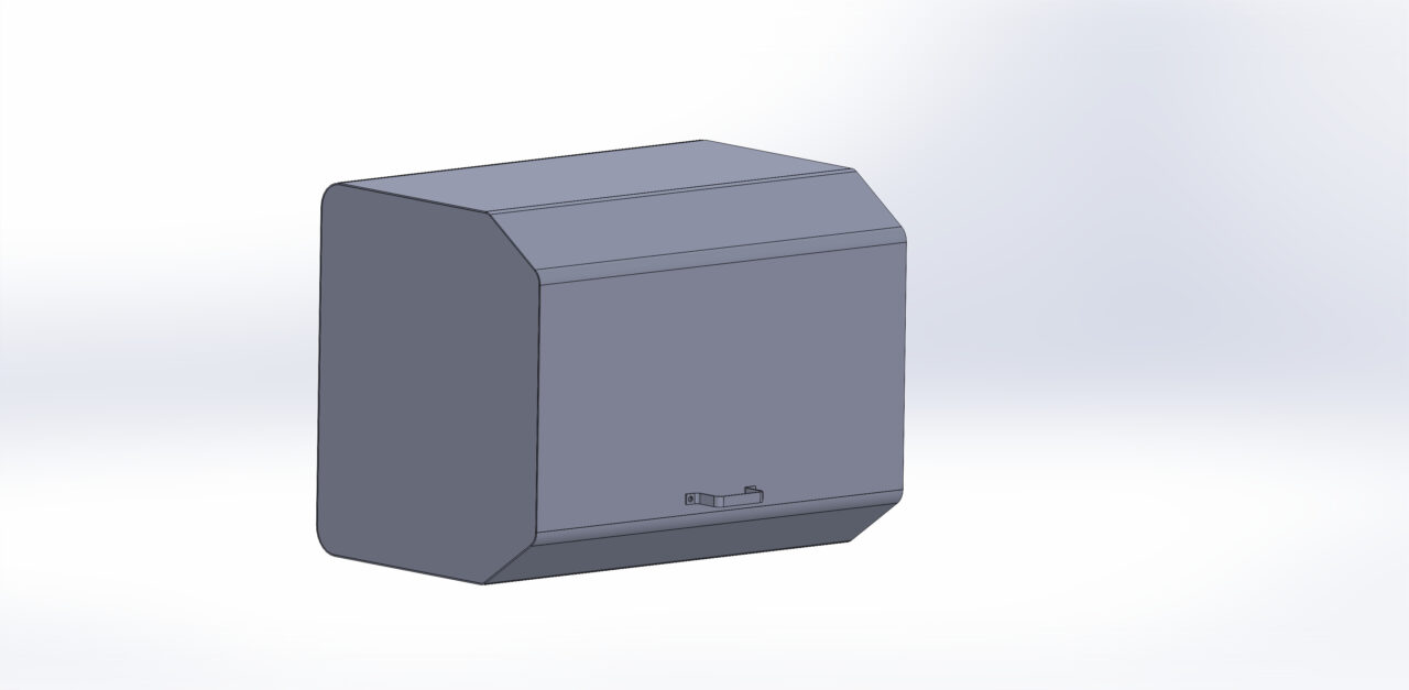 3D модель Ящик для топливораздатчика