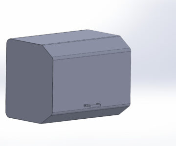 3D модель Ящик для топливораздатчика
