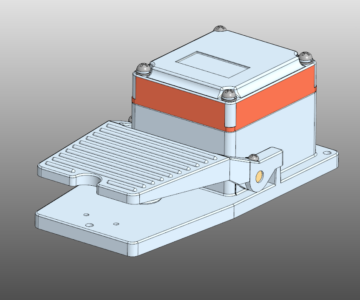 3D модель Ножной переключатель YBLT-3