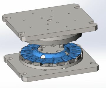 Чертеж Штамп для детали 091.14.02.413 Диск, или 181.14.02.411 Диск для измельчающего барабана комбайна