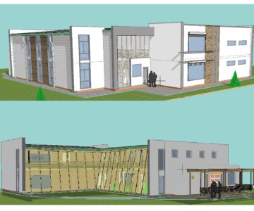 3D модель 3D модель здания медицинского центра