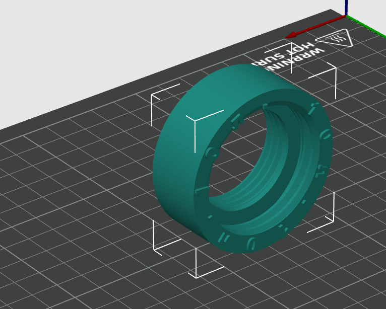 3D модель Двухсторонний переходник для помпы на бутылку 5 и 10 литров