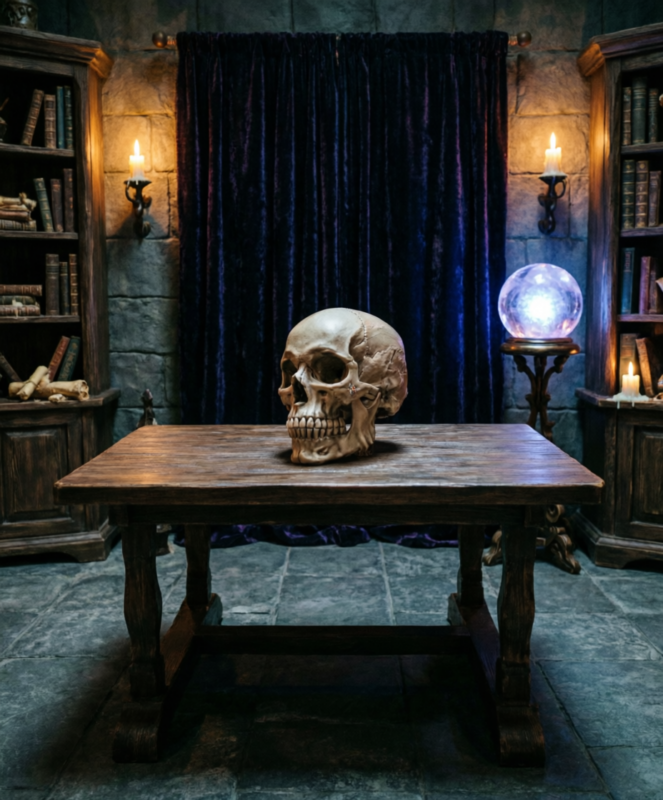 3D модель Череп в Blender