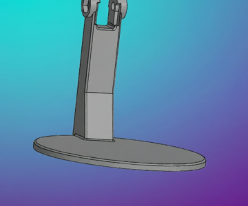 3D модель Подставка для Микрофона HyperX
