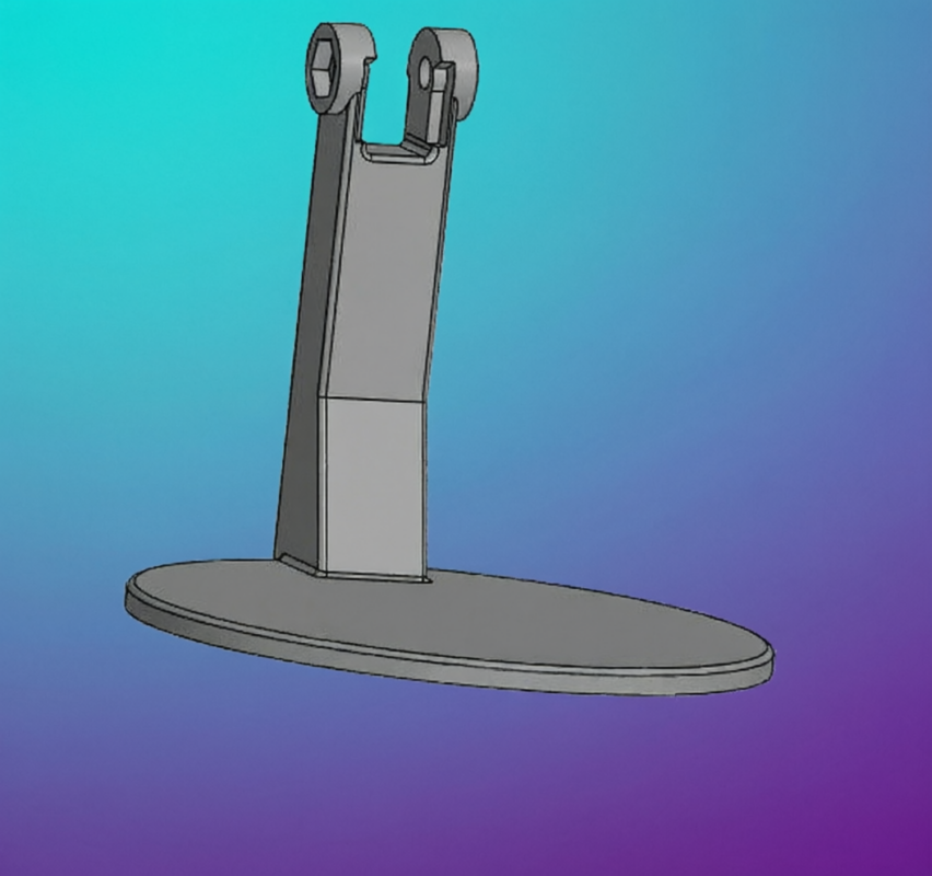 3D модель Подставка для Микрофона HyperX