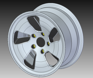 3D модель 18-дюймовый диск