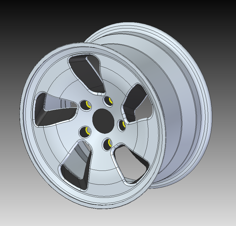 3D модель 18-дюймовый диск