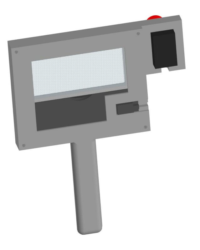 3D модель Ручная сварочная маска-хамелеон