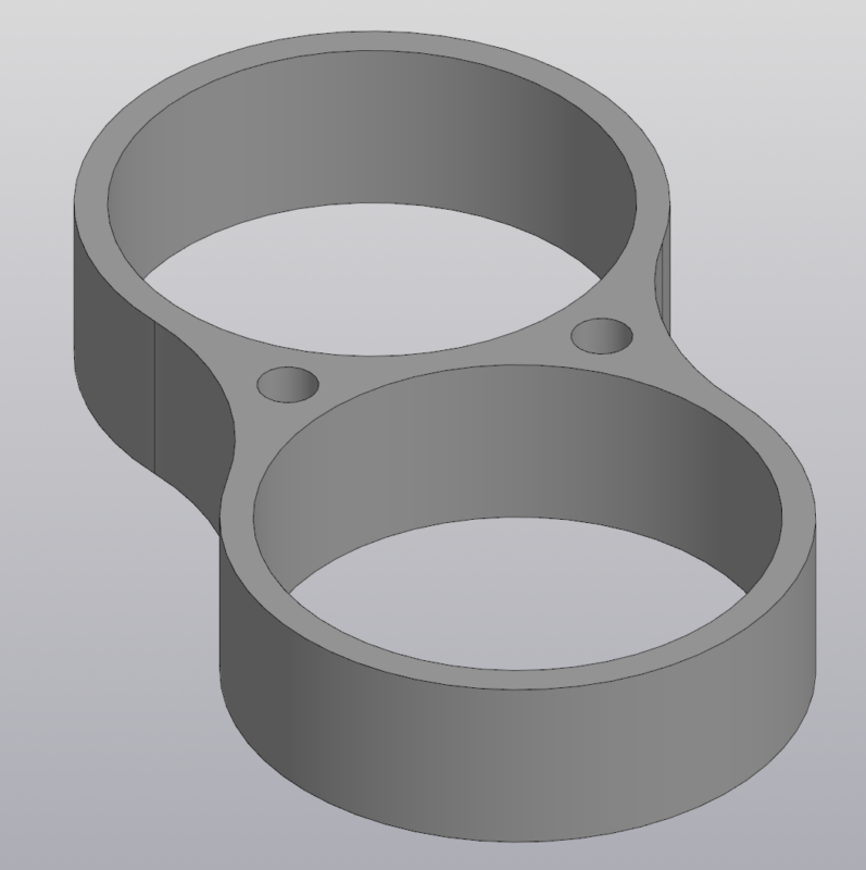 3D модель Пак Холдеров (держателей) для аккумуляторов 21700 (2-10 ячеек)