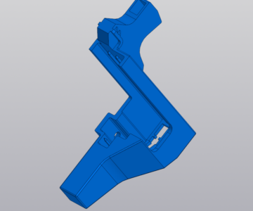 3D модель Держатель обоймы гвоздомёта PAULT GP100