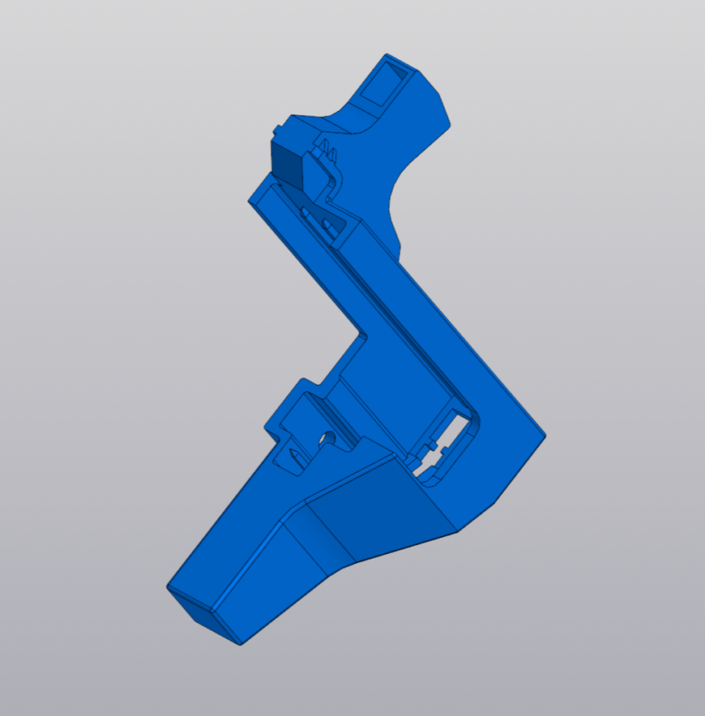 3D модель Держатель обоймы гвоздомёта PAULT GP100