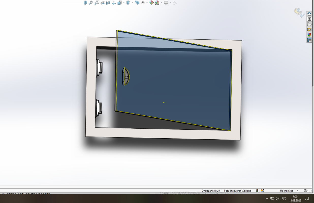 3D модель Ревизионный люк ДР4025
