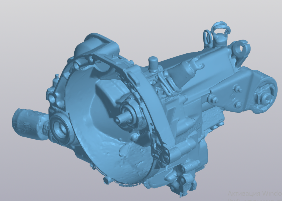 3D модель 3д скан КПП Ока 11113