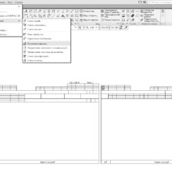 Чертеж Карта эскизов ГОСТ 3.1105-84 форма 7, форма 7а