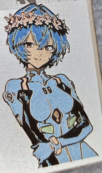 Чертеж Вектора для гравировки Рэй