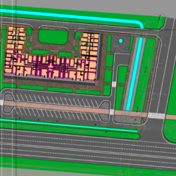 Чертеж Проект АПС офисного здания (аналог)