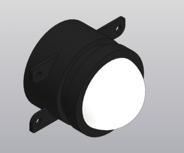 3D модель Светодиодные противотуманные фары Lada