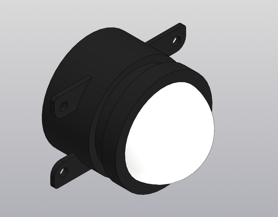 3D модель Светодиодные противотуманные фары Lada