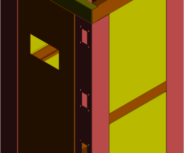 3D модель Камера силового оборудования КСО (варианты)