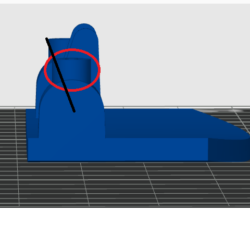 3D модель Ручка пылесоса томас твин т1