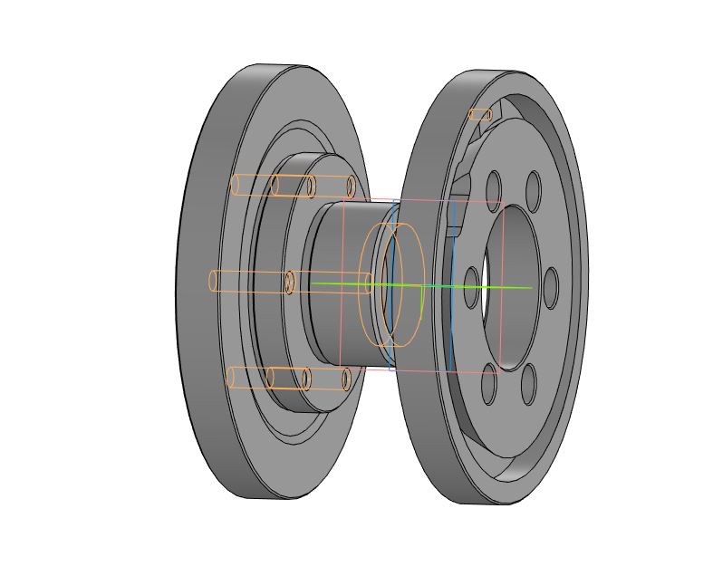 Чертеж Держатель круга станка 3У10А.