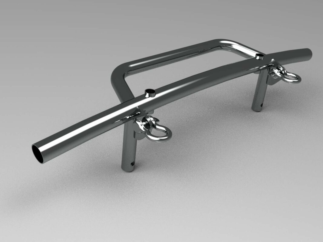 3D модель Передний Бампер Lada Niva