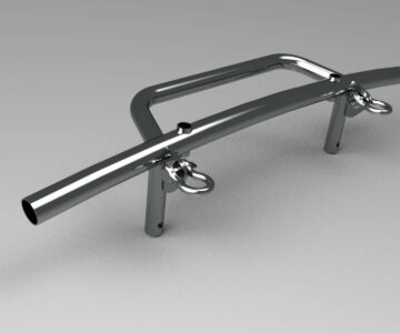 3D модель Передний Бампер Lada Niva