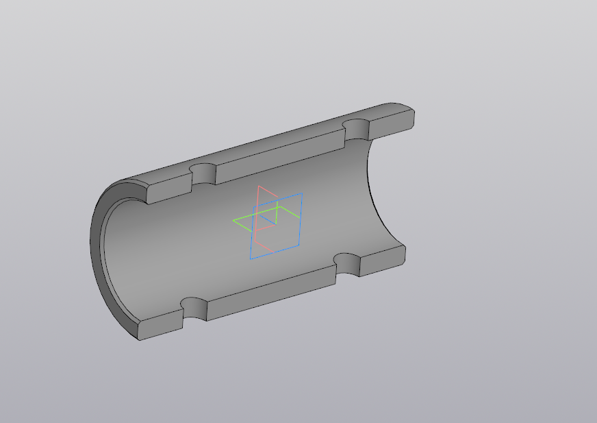 Чертеж Параметрическая модель муфты втулочной типа 1 по ГОСТу 24246