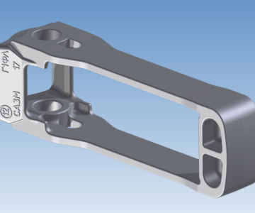 3D модель Хомут тяговый 518.00.002-6