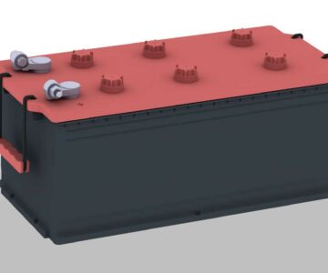 3D модель Аккумуляторная батарея 6СТ-190