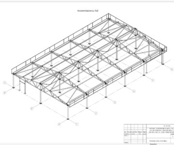 Чертеж Здание одноэтажное, прямоугольное, с размерами 16,74х29,2