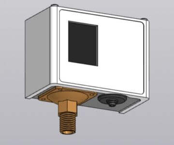 Чертеж Реле давления, KP36