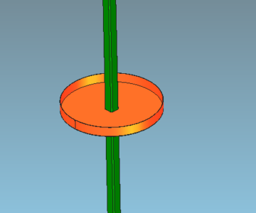 3D модель Напольная кормушка d400мм