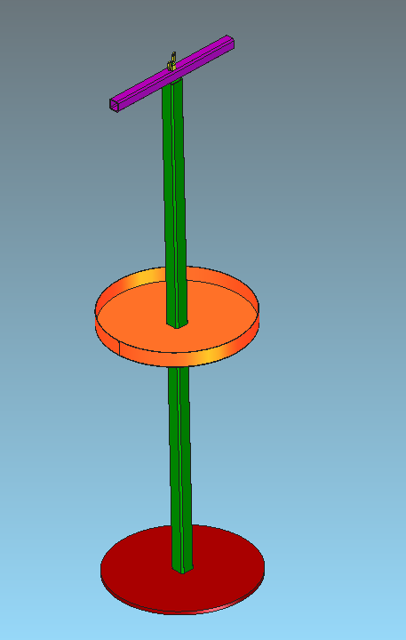 3D модель Напольная кормушка d400мм