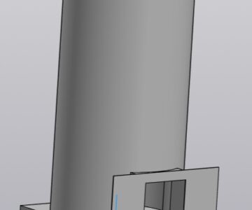 Чертеж Котёл водогрейный 300 квт