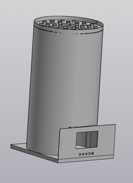 Чертеж Котёл водогрейный 300 квт