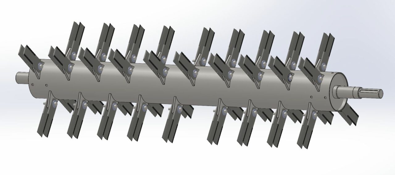 Чертеж Барабан измельчителя (аналог 181.14.02.230 Торум)