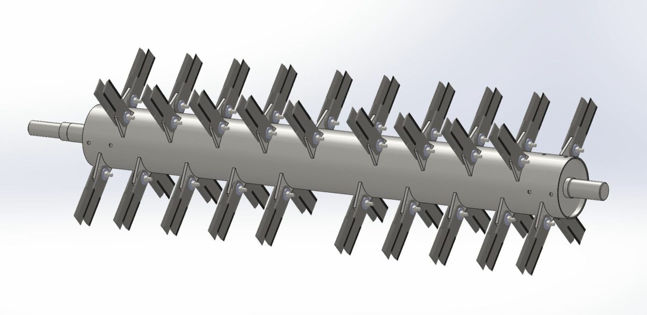 Чертеж Барабан измельчителя (аналог 181.14.02.230 Торум)