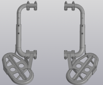 3D модель Когти мантёрские (лазы)