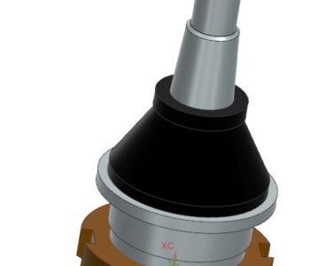 3D модель Опора шаровая MERCEDES-BENZ W163 передняя L R CTR CB0590