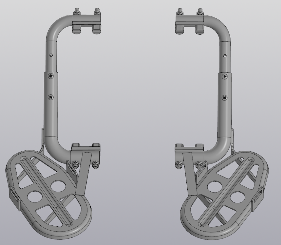 3D модель Когти мантёрские (лазы)