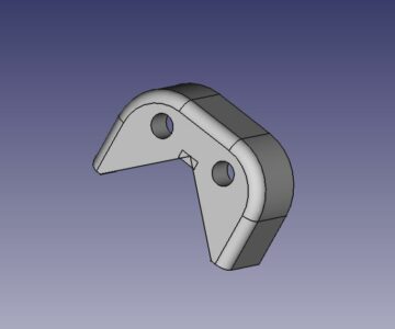 3D модель Корпус скребка на токарный станок 1и611П