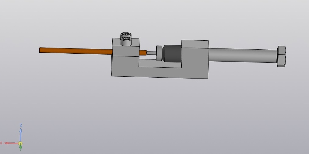 3D модель Приспособление для развальцовки автомобильных тормозных трубок ф4.75