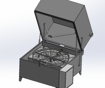 3D модель Мойка автоматическая 1120мм х 1120мм х 1100мм
