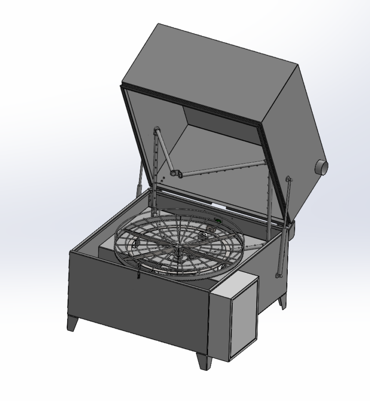 3D модель Мойка автоматическая 1120мм х 1120мм х 1100мм