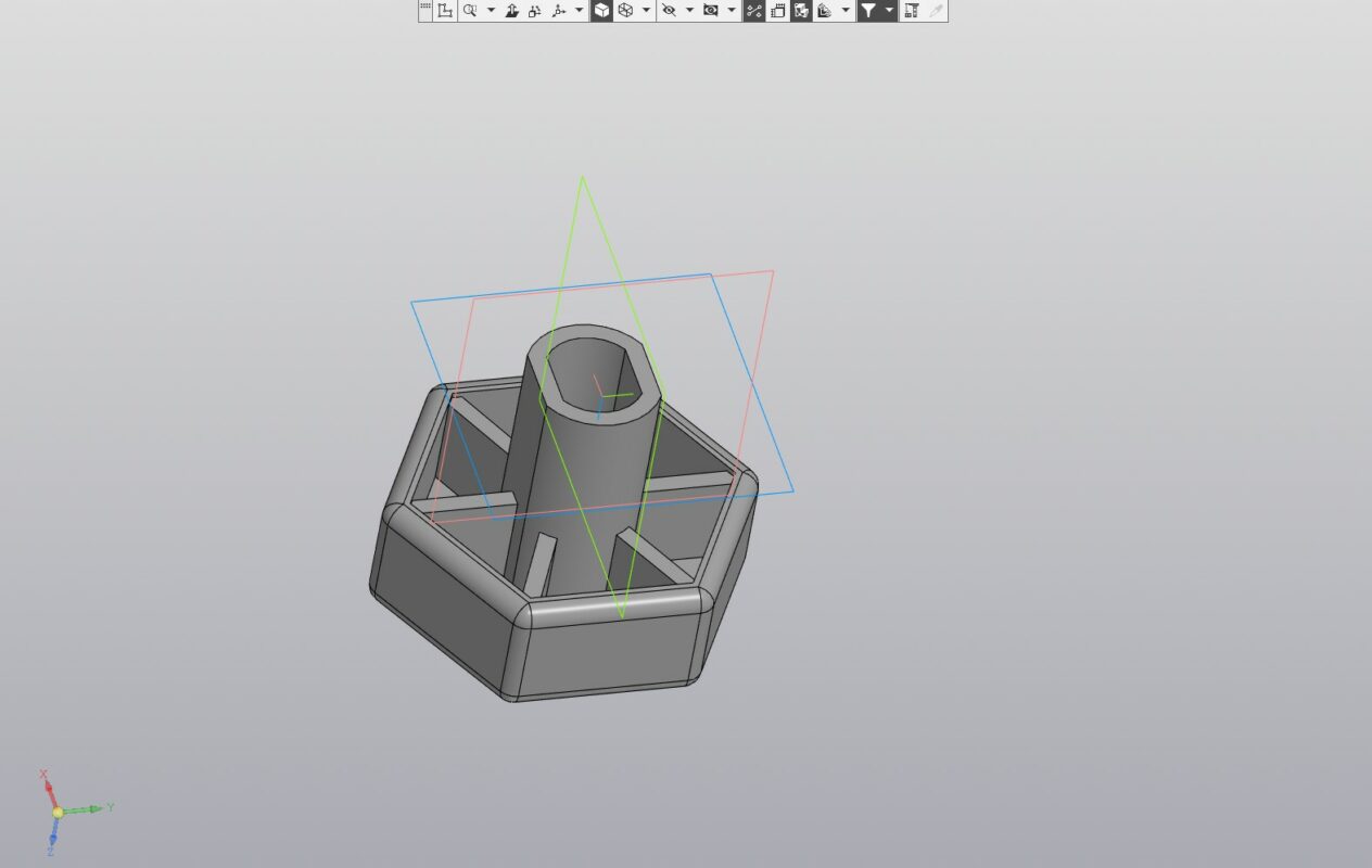 3D модель Ручка привода сушилки marta mt-1957